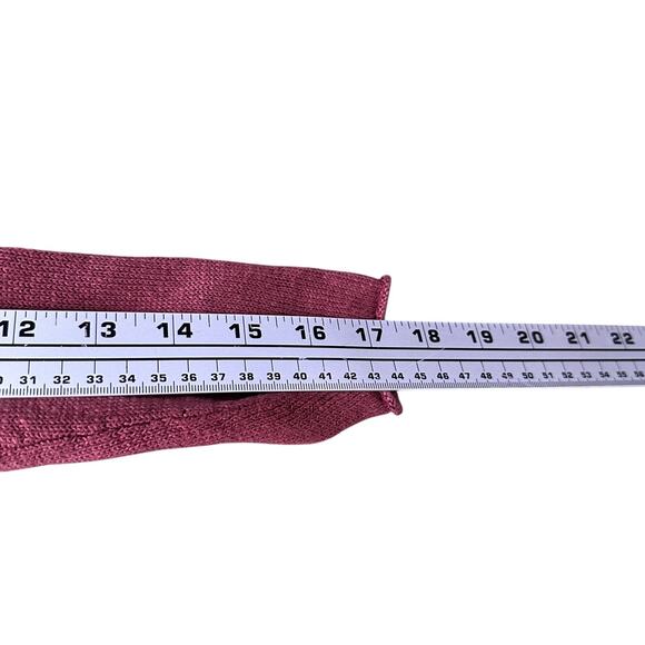 Eileen Fisher Sweater Women’s PP Petites Organic Linen Crew Neck Brown Pullover - Picture 9 of 10